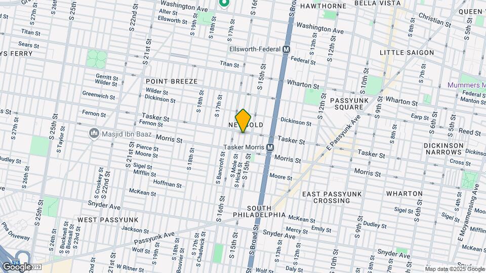 1610 S Hicks St Map and Location Details
