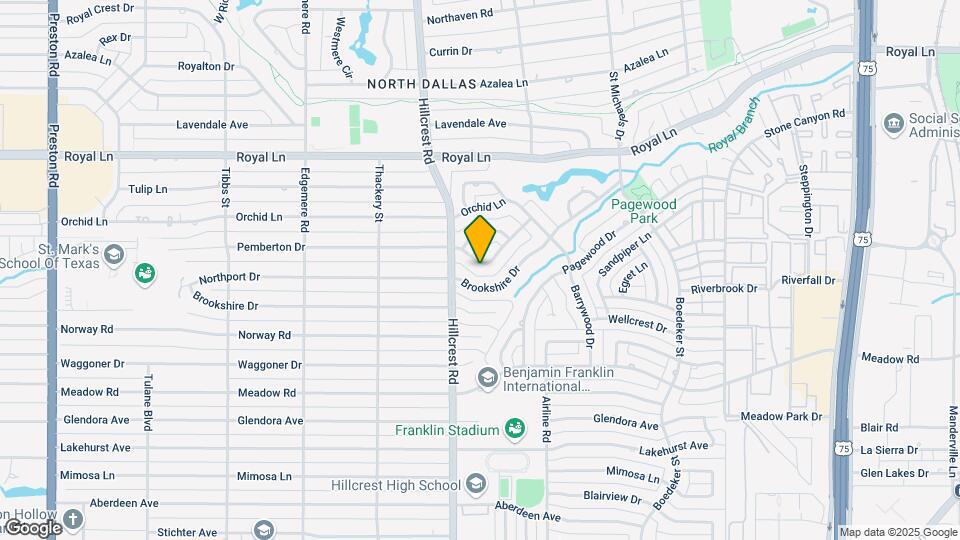 6938 Pemberton Dr Map and Location Details