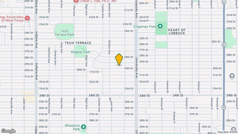 2610 30th St Map and Location Details