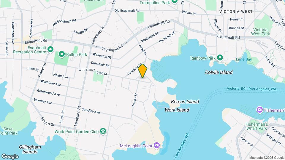 916 Lyall St Map and Location Details