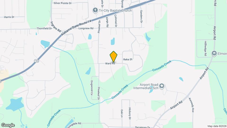 4930 Ward Rd Map and Location Details