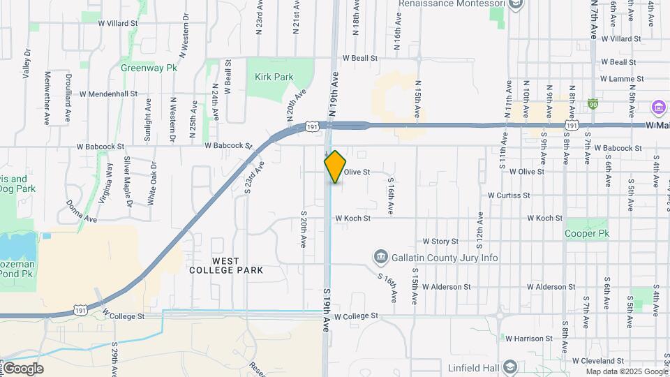 217 S 18th Ave Map and Location Details