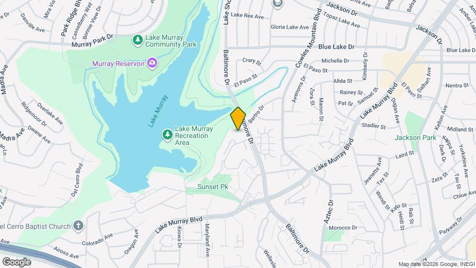 5710 Baltimore Dr Map and Location Details