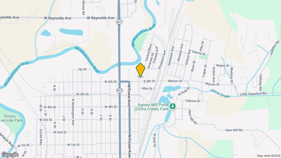 1206 B St Map and Location Details