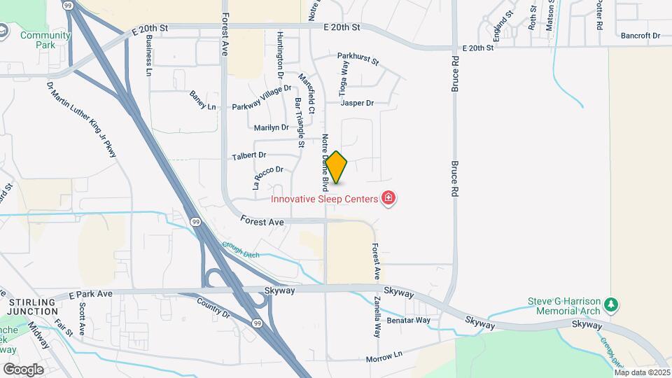 2375 Notre Dame Blvd Map and Location Details