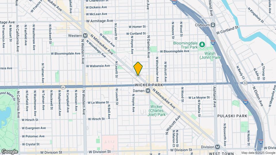 2045 W Concord Plz, Unit 503 Map and Location Details
