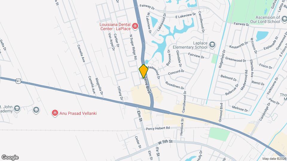 205 Belle Terre Blvd Map and Location Details