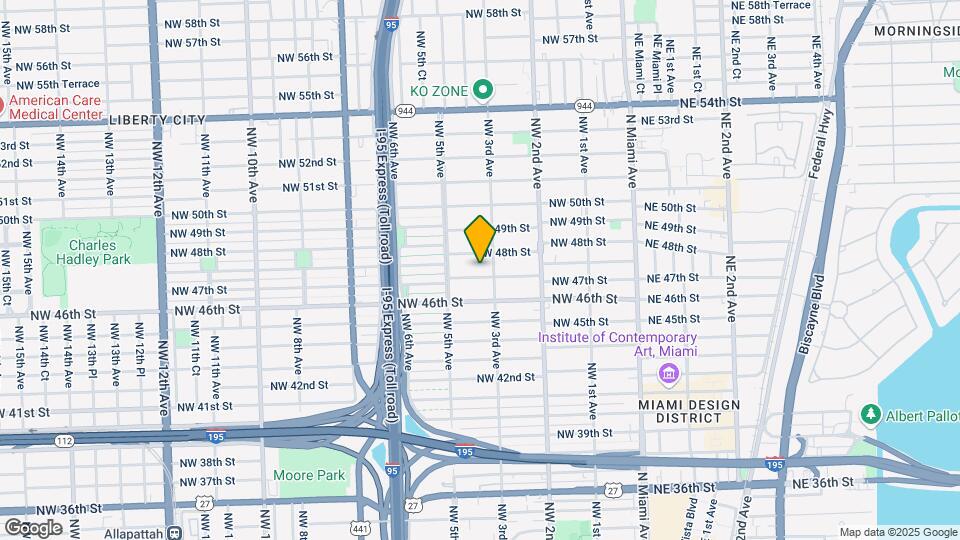 327 NW 47th St Map and Location Details