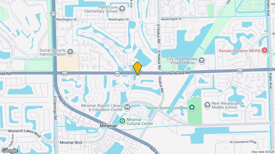 1740 SW 114th Ter Map and Location Details