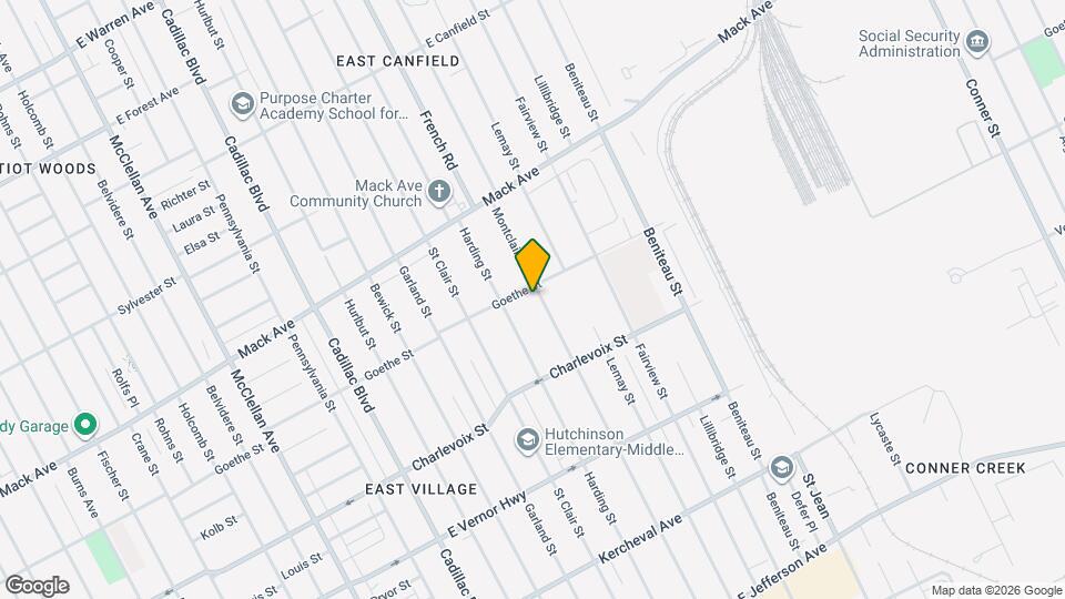 3049 Montclair St Map and Location Details