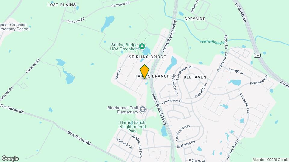 11617 Murron Dr Map and Location Details