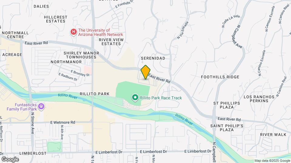 1200 E River Rd Map and Location Details