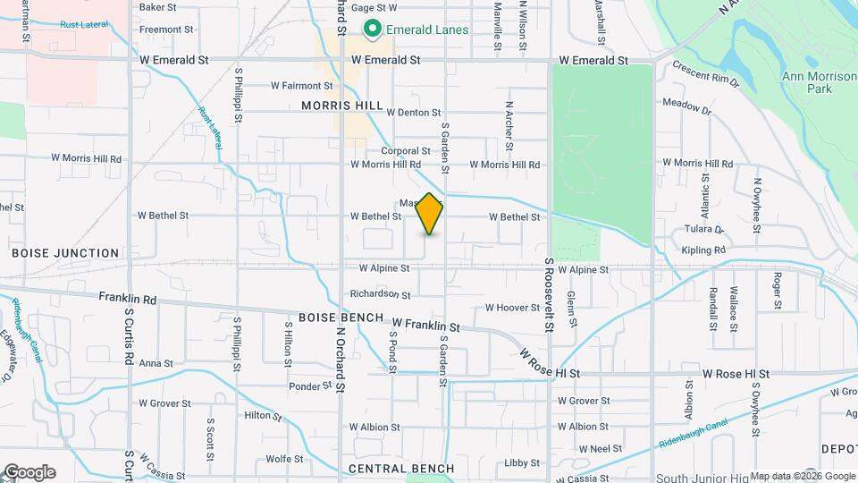 104 N Vinson St Map and Location Details