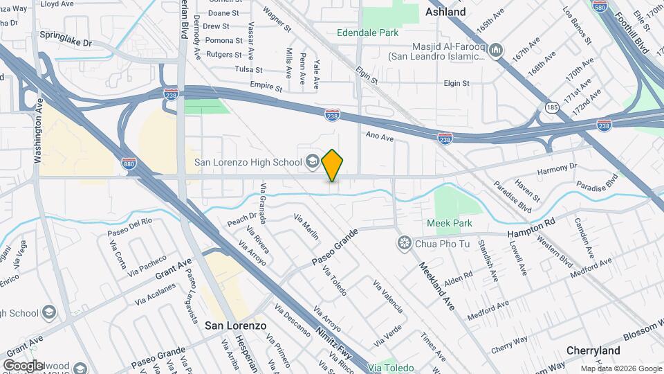 103 E Lewelling Blvd, Unit Unit # 11 upstairs Map and Location Details