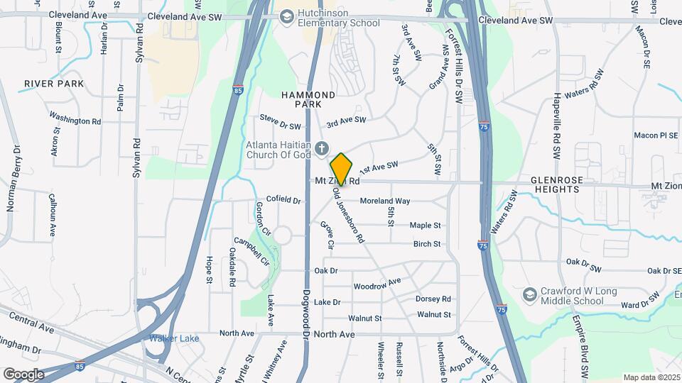 3086 Old Jonesboro Rd-Unit -Unit B Map and Location Details