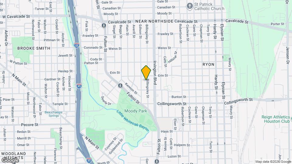 3903 Billingsley St Map and Location Details