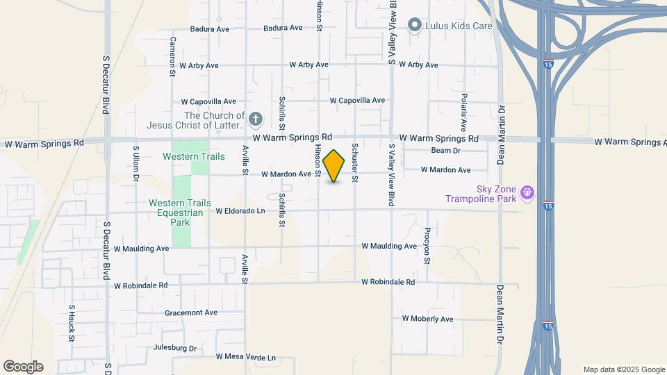 4045 W Mardon Ave Map and Location Details