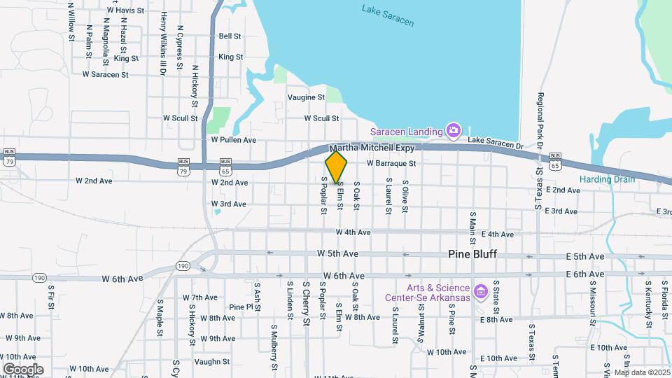 200 S Elm St, Unit Apt B Mapa y Detalles de la Ubicación