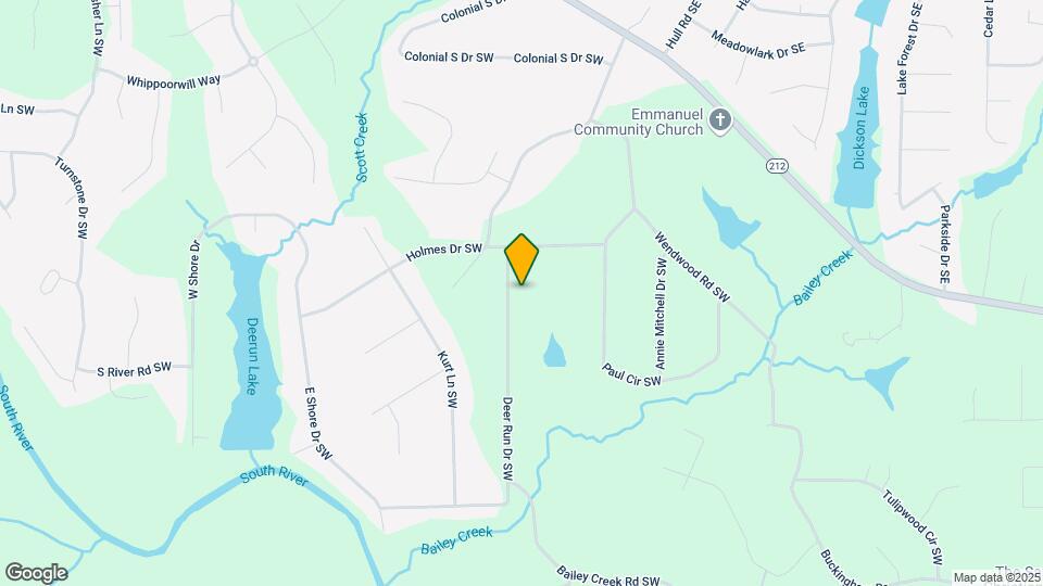 5254 Deer Run Dr SW Map and Location Details