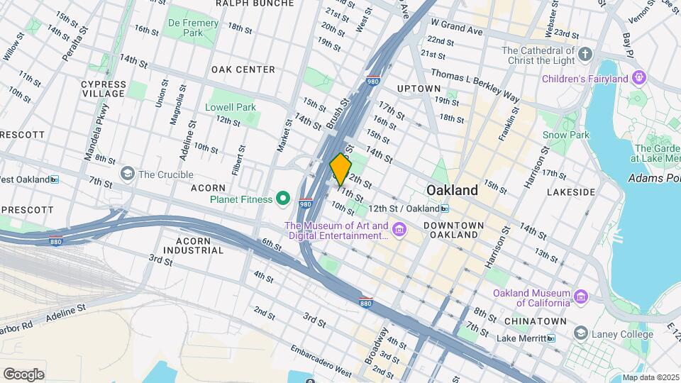 673 11th St Map and Location Details