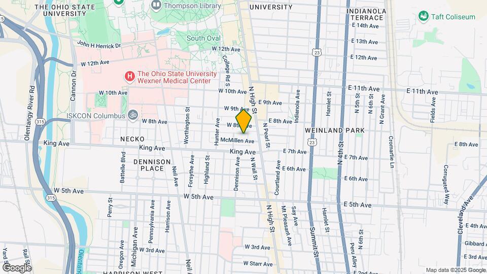 50 McMillen Ave Map and Location Details