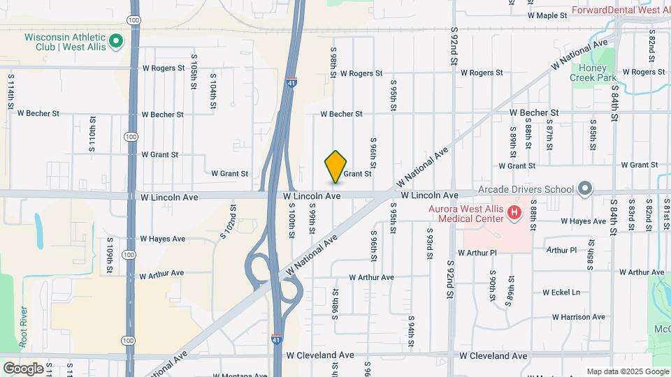 9732 W Lincoln Ave Mapa y Detalles de la Ubicación