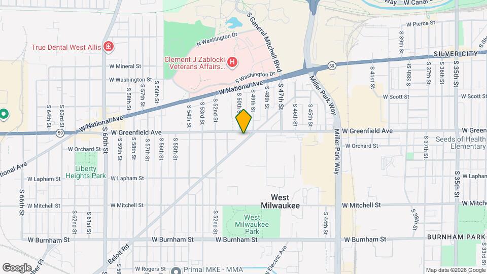 4932 Beloit Rd Map and Location Details