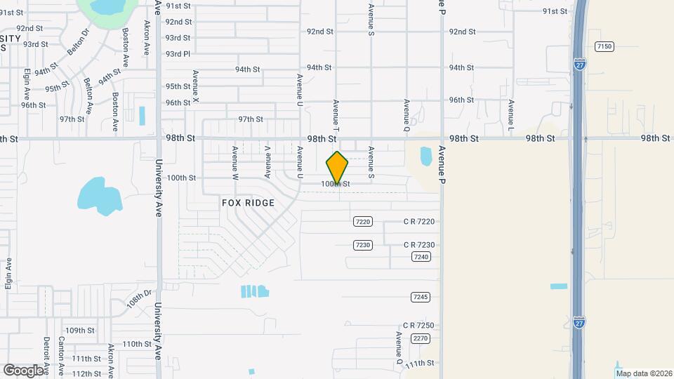 2001 100th St Map and Location Details