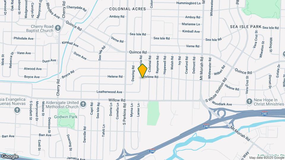 1596 Marcia Rd Map and Location Details