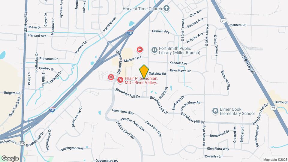 2773 Oak View Rd-Unit -2773 Map and Location Details