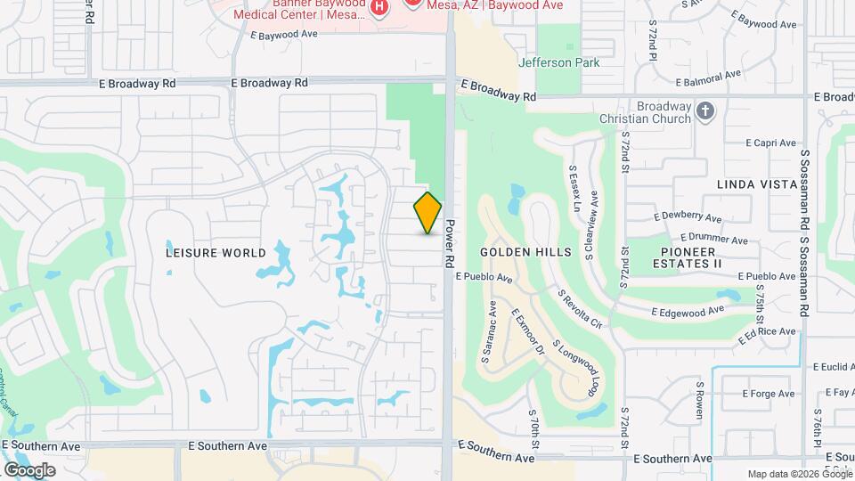821 Leisure World Map and Location Details