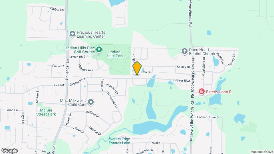 5461 Geyser Blvd Map and Location Details