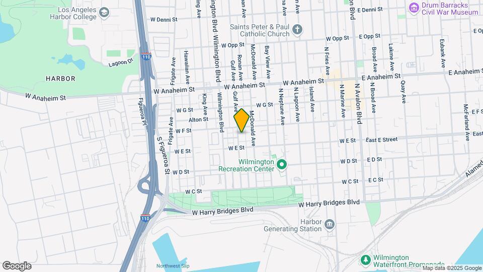 526 Gulf Ave Map and Location Details