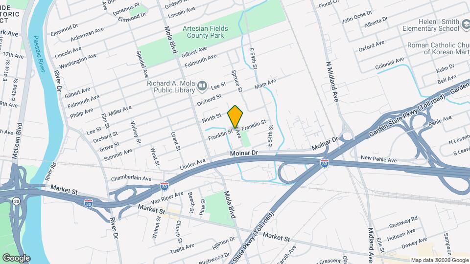 40 Gall Ave, Unit 1 Mapa y Detalles de la Ubicación