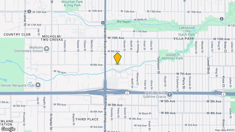 5062 W 8th Ave, Unit 5062 Map and Location Details