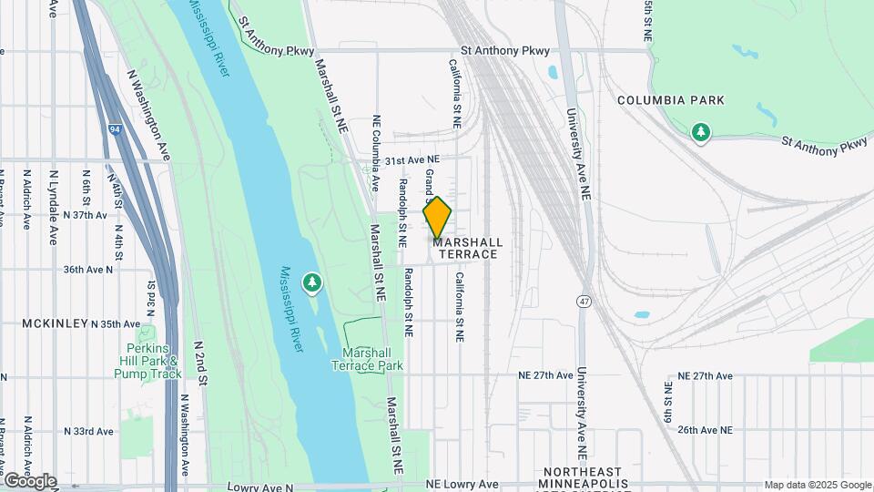 2919 Grand St NE, Unit 2 Map and Location Details