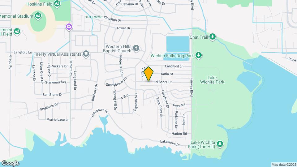 4717 N Shore Dr Map and Location Details