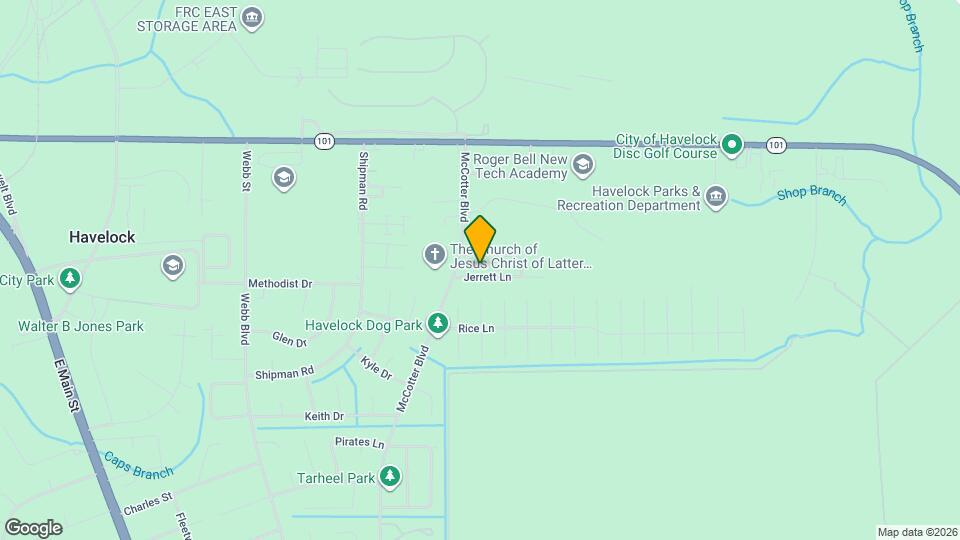 111 Jerrett Ln Map and Location Details
