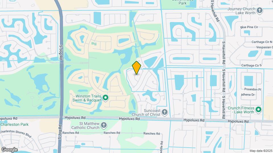 6506 La Gorce Ln Map and Location Details