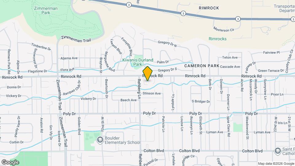 2940 Rimrock Rd Map and Location Details