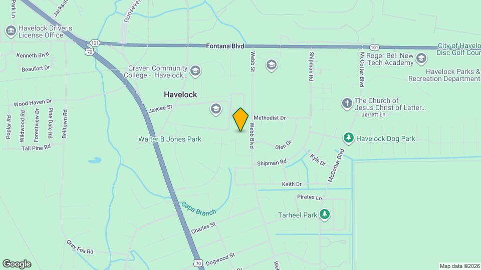 206 Cedar Ridge Ln Map and Location Details