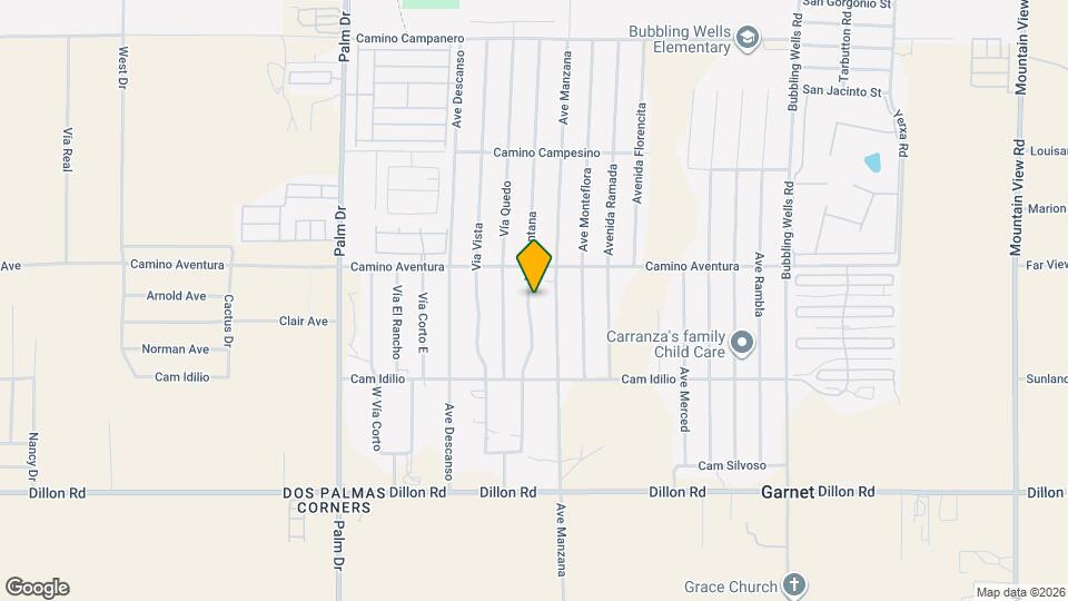 16150 Vía Montana Map and Location Details