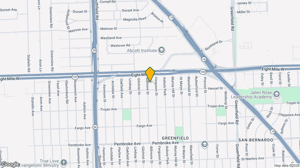20536 Biltmore St Map and Location Details