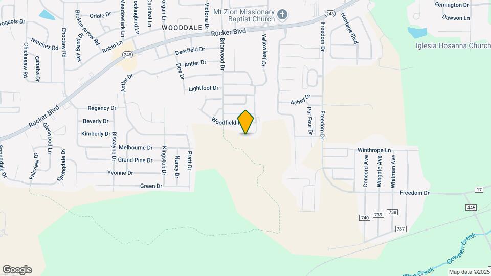 323 Candlebrook Dr Map and Location Details