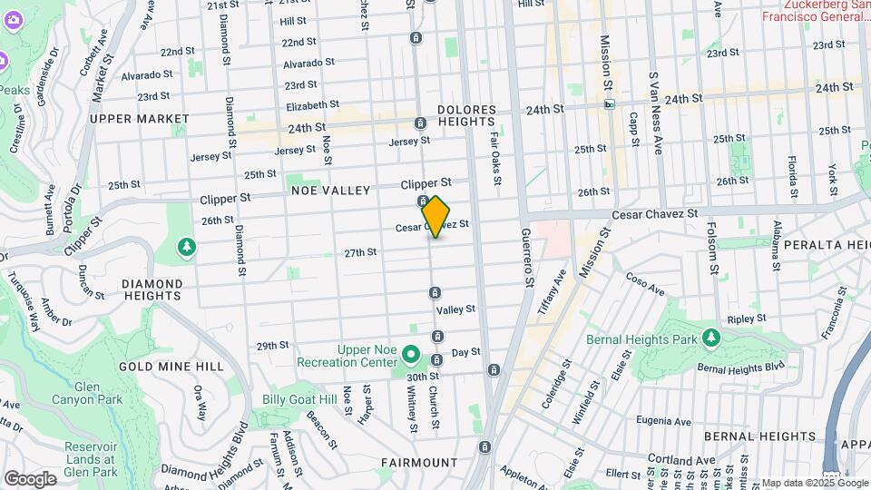 288 27th St Map and Location Details