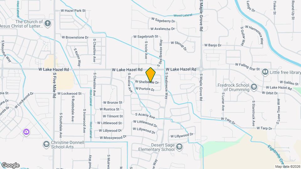 9565 W Shelborne Dr Mapa y Detalles de la Ubicación