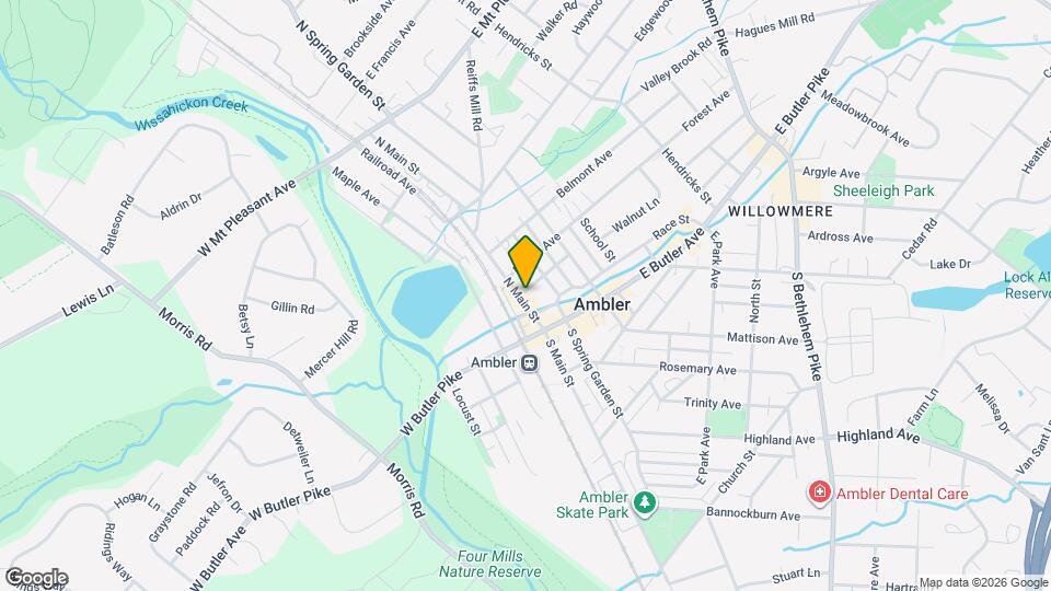 2a Walnut St Map and Location Details