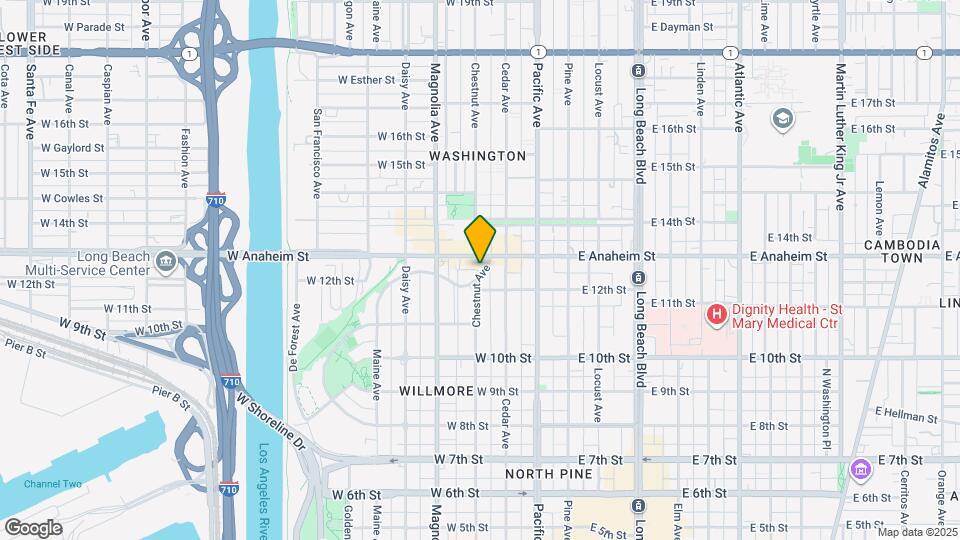 1273 Chestnut Ave Map and Location Details