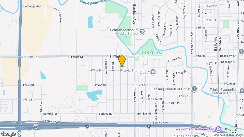 17053 Lorenz Ave Map and Location Details