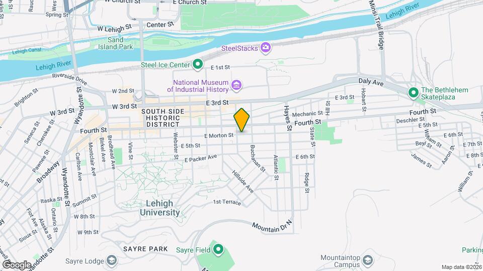 612 E Morton St, Unit #1 Map and Location Details